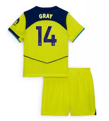 Tottenham Hotspur Archie Gray #14 Tredjeställ Barn 2025-26 Kortärmad (+ Korta byxor) Tottenham Hotspur Archie Gray #14 Tredjeställ Barn 2025-26 Kortärmad (+ Korta byxor)